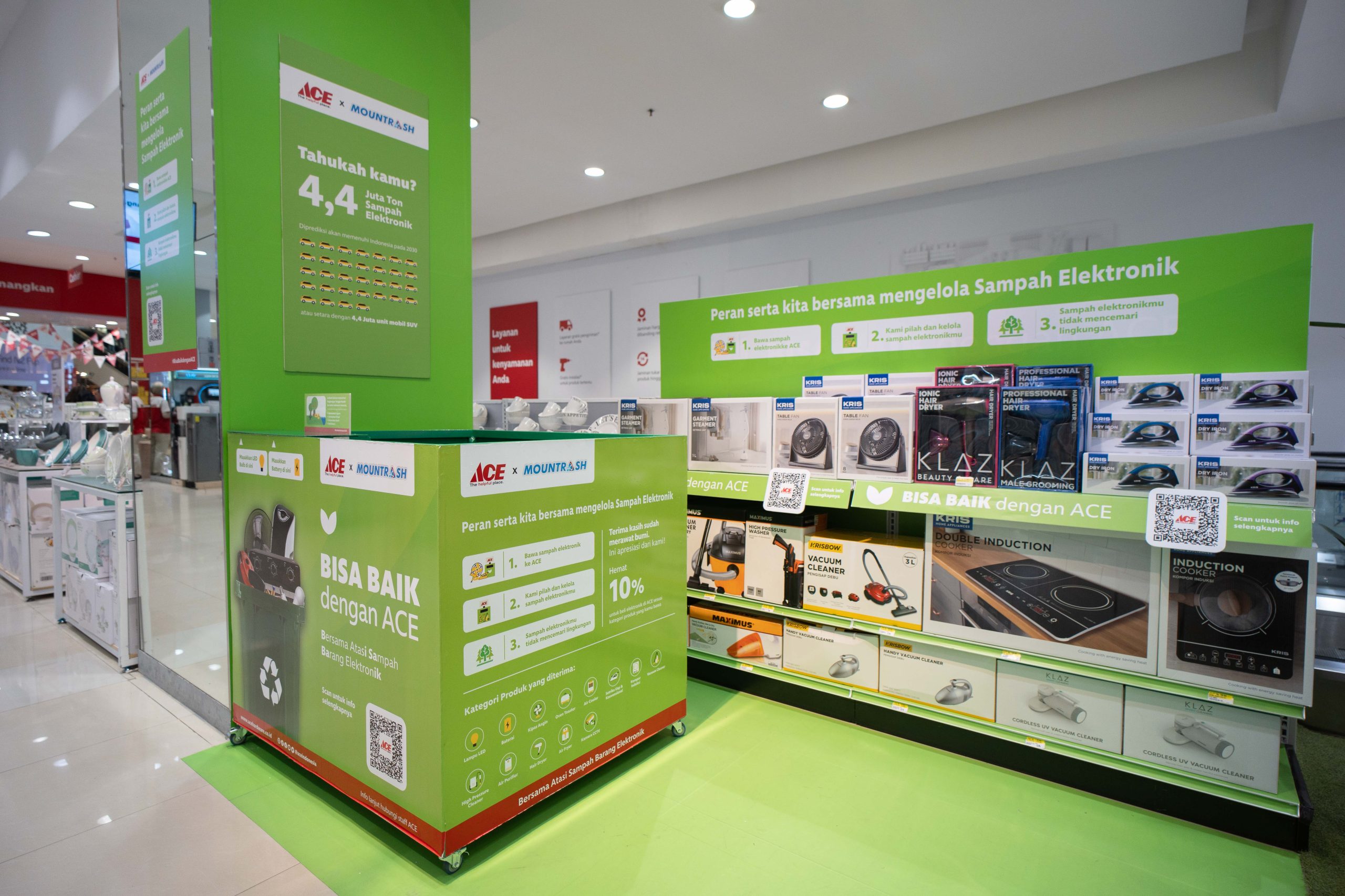 ACE Dukung Penanganan Sampah Elektronik