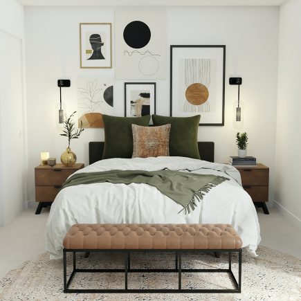 Desain Kamar Tidur Sempit