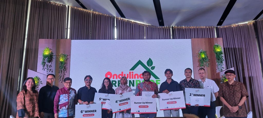 Kelima Juara Lomba Desain Onduline Green Roof Awards