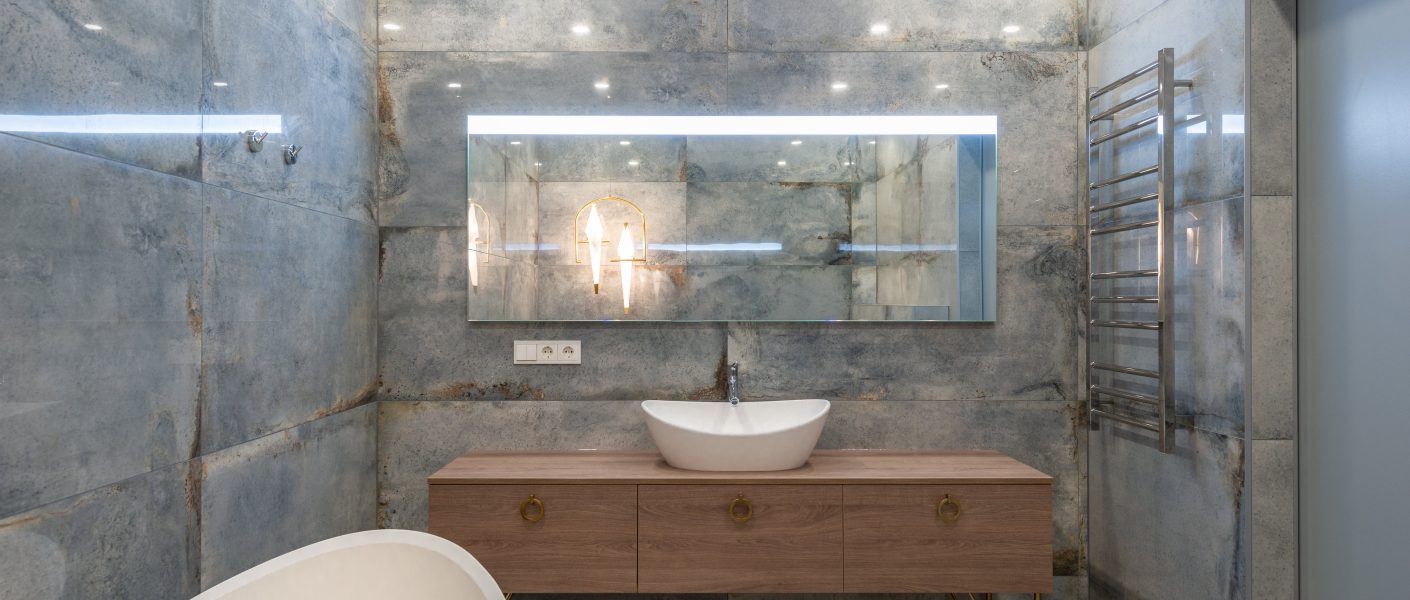 Batu Alam di Kamar Mandi