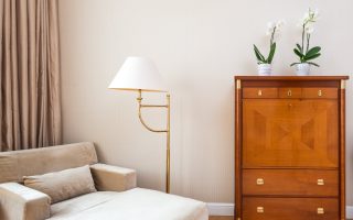 Warna Gorden Ruang Tamu Krem