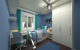 Dekorasi Kamar Tidur Sempit