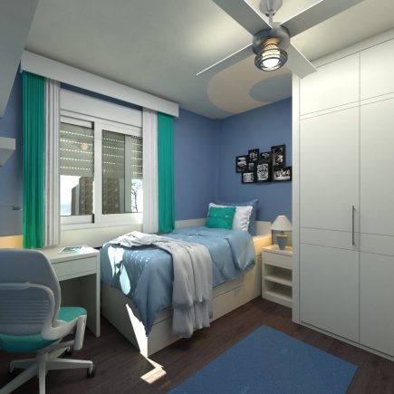 Dekorasi Kamar Tidur Sempit