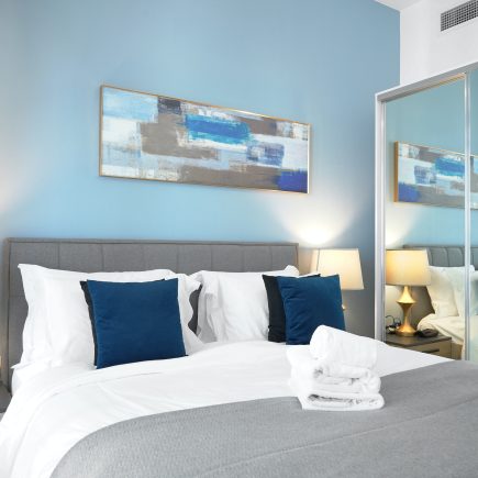 Inspirasi Cat Kamar Tidur Warna Biru