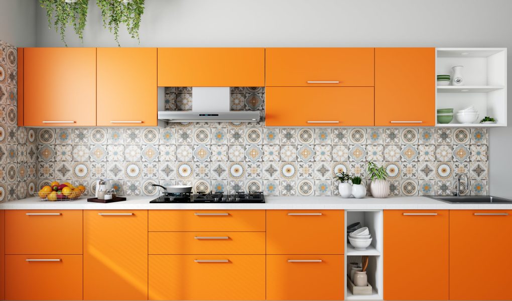Kitchen Set Berwarna Terang
