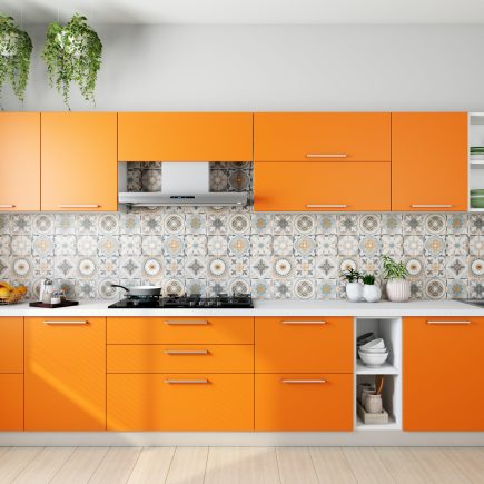 Kitchen Set Berwarna Terang