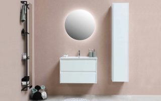 Warna Taupe Pada Kamar Mandi