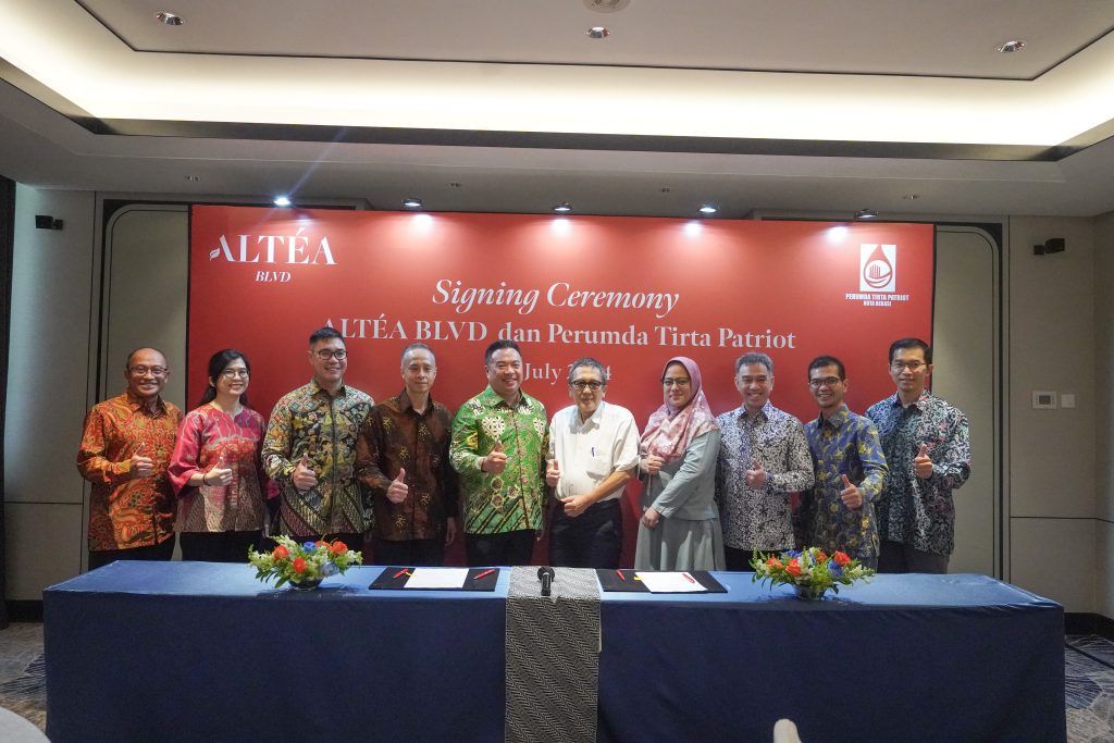 Altea BLVD Jalin Kerja Sama dengan PDAM Tirta Patriot Bekasi