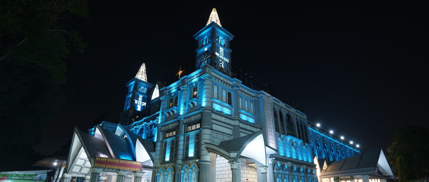 Gereja Katedral Santa Maria Palembang dengan Pencahayaan Signify, Foto: Dok. Signify