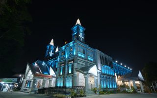Gereja Katedral Santa Maria Palembang dengan Pencahayaan Signify, Foto: Dok. Signify