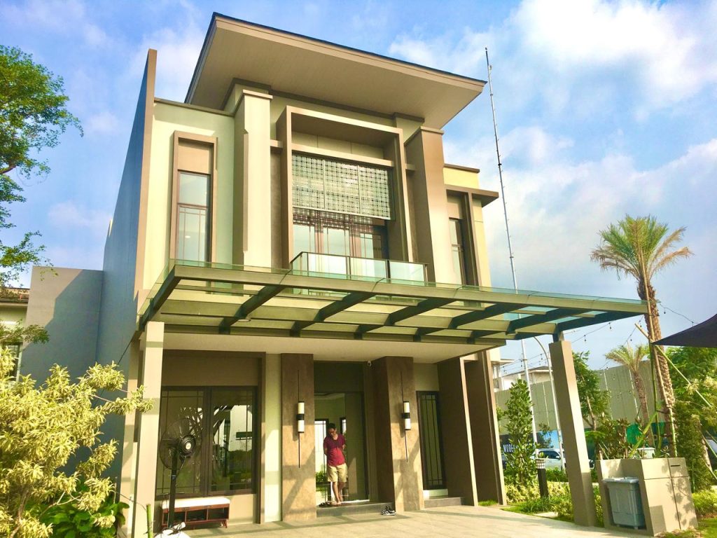 Fasad Hunian Grand Pasadena Village