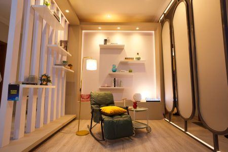 Pencahayaan di Ruang Baca dengan WiZ