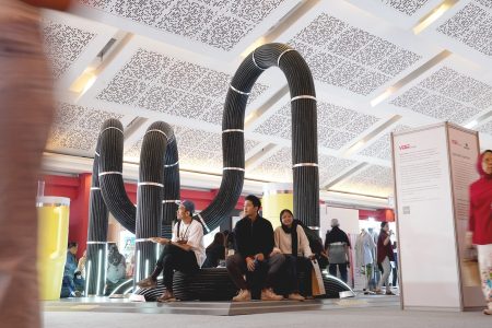 Vinilon Hadirkan Instalasi Unik di Art Jakarta 2024