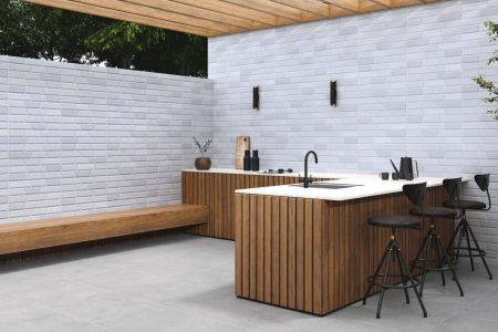 Dinding dEuston Grey (Roman Rectificado Wall Tiles)