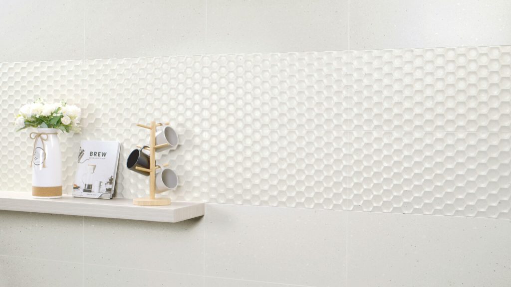 Dinding dMatera Avorio & Giorno (Roman Rectificado Wall Tiles)