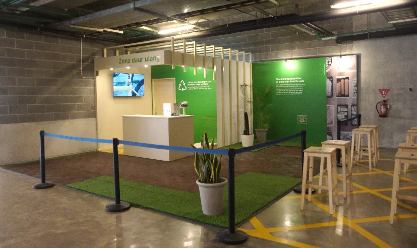 Zona Daur Ulang di IKEA KBP