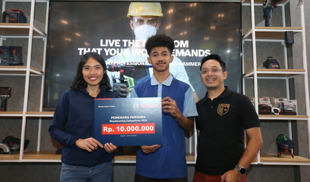 Juara Bosch Woodworking Competition 2024, Foto: Dok. Bosch