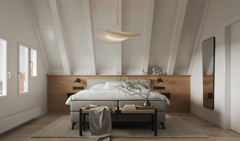 Permainan Tektsur di Kamar Tidur Japandi