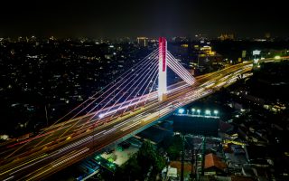 Pencahayaan Signify di Jembatan Pasupati Bandung, Foto: Dok. Signify