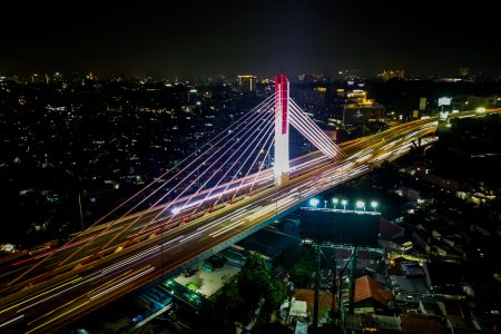Pencahayaan Signify di Jembatan Pasupati Bandung, Foto: Dok. Signify