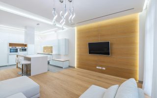 Penggunaan Lampu LED Ruang Tamu