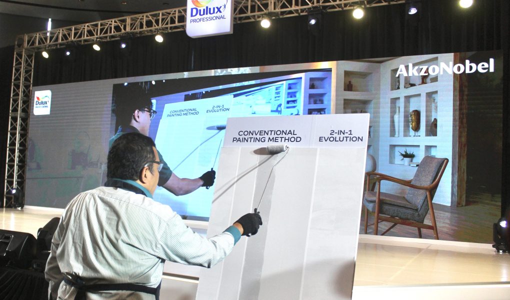 Percobaan Produk Dulux Professional Interior Express 2-in-1