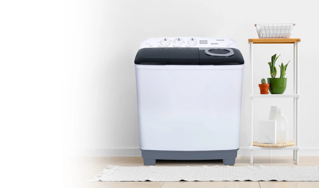 Mesin Cuci Dua Tabung dari Toshiba