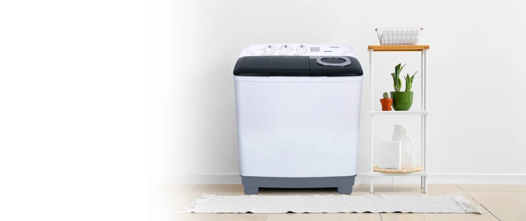 Mesin Cuci Dua Tabung dari Toshiba
