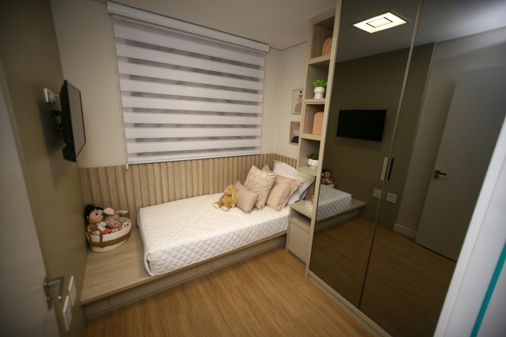 Furnitur Fungsional di Kamar Tidur Kecil
