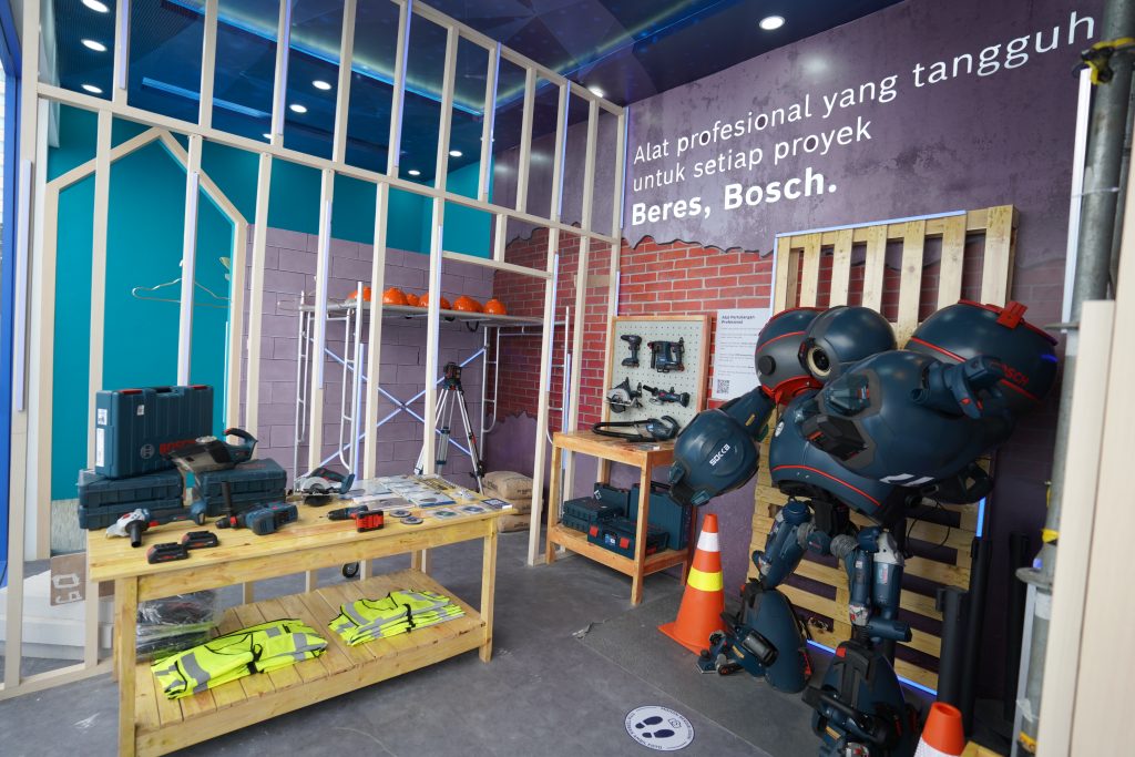 Zona Power Tools di Booth Experience Bosch 