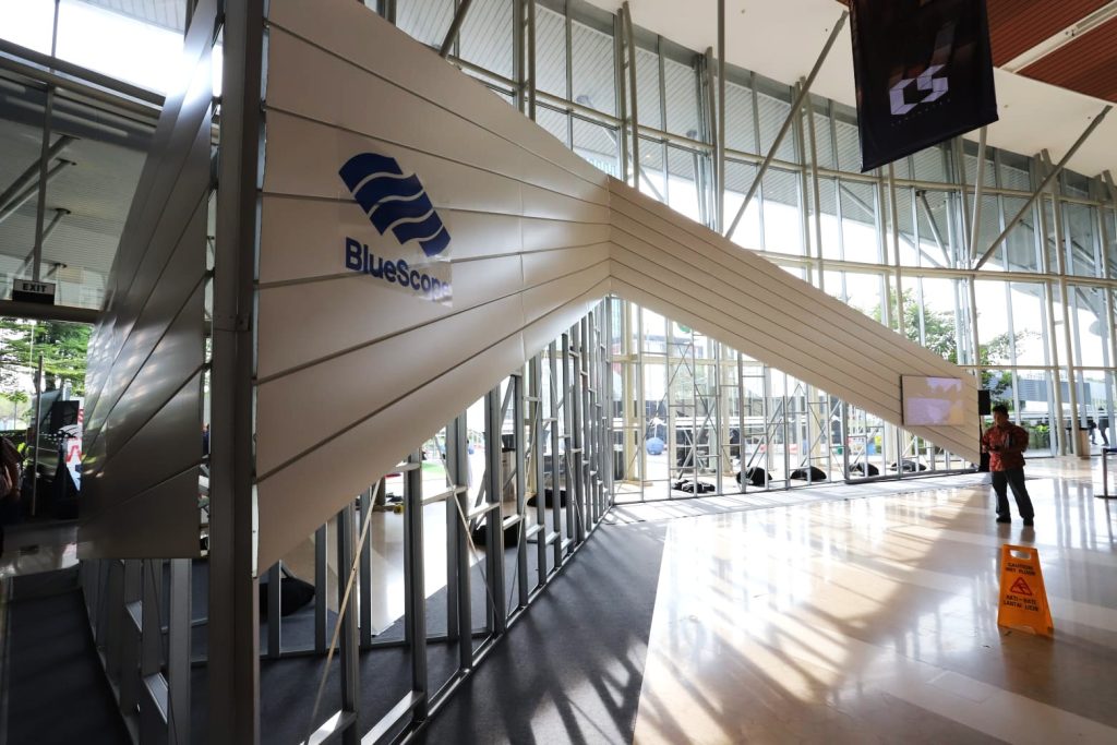 Instalasi Menarik BlueScope di ARCH:ID 2025