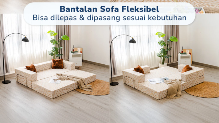 Sofa Bed Lumi Uniland Sleep dari Quantum