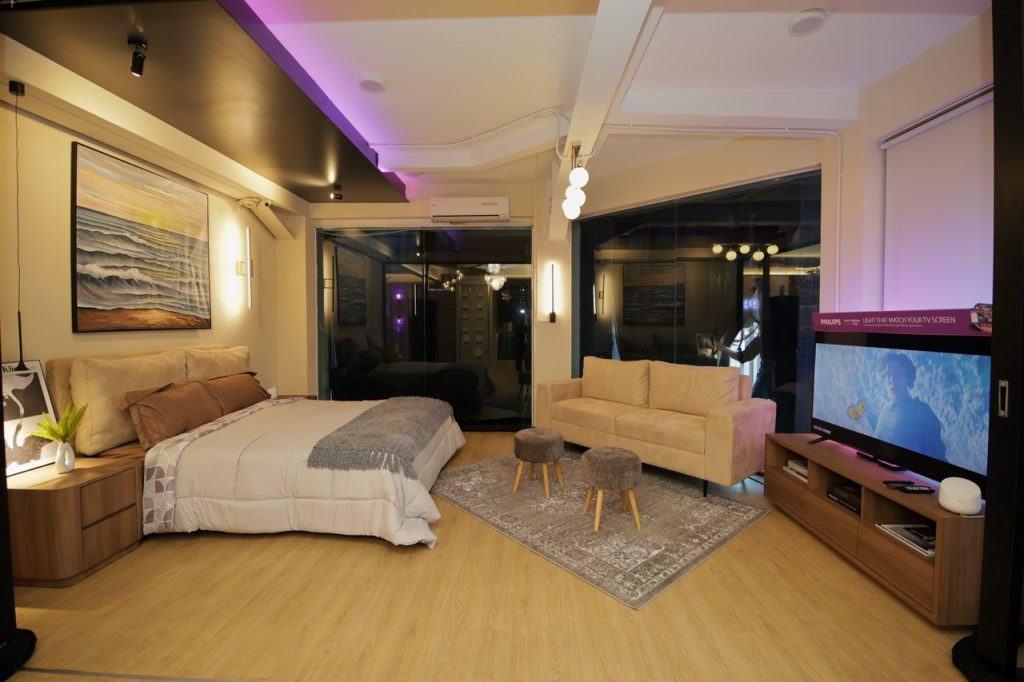 Inspirasi Pencahayaan Kamar Tidur dan Ruang Keluarga, Foto: Dok. Signify