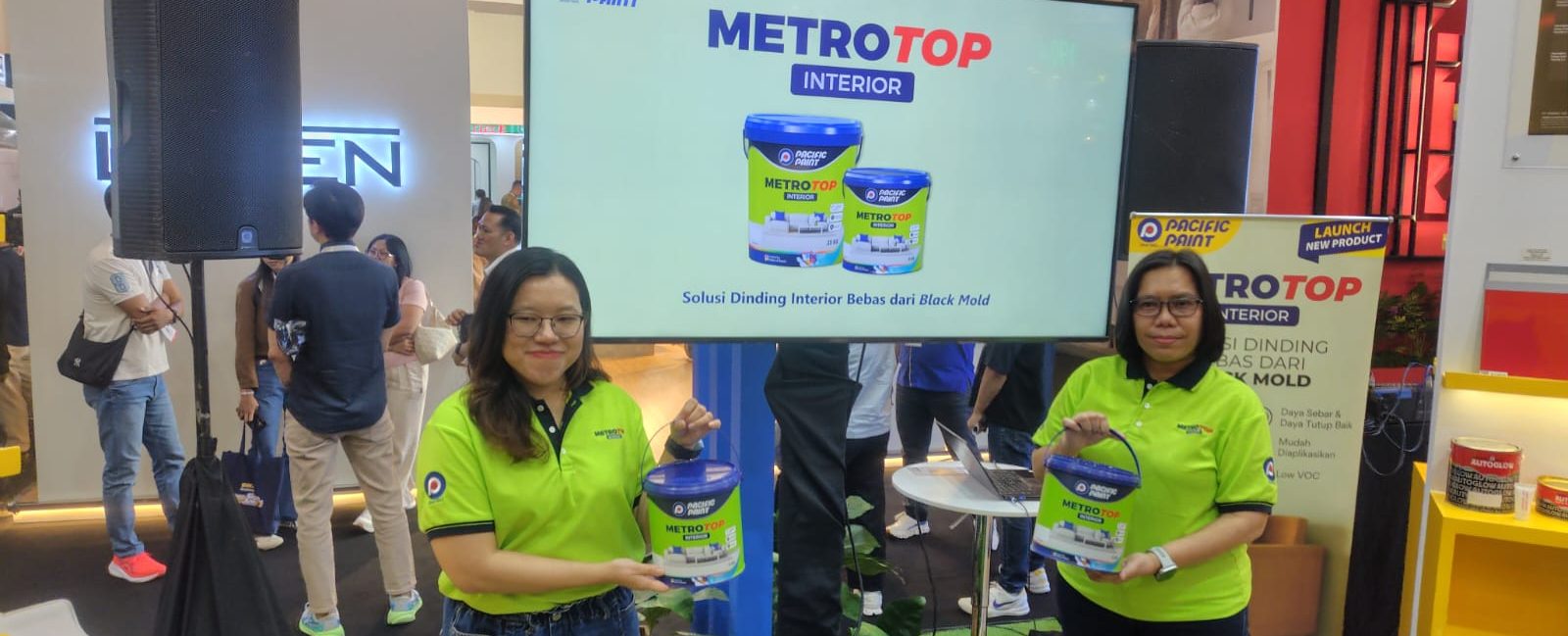 Pacific Paint Luncurkan Metrotop Interior