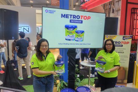 Pacific Paint Luncurkan Metrotop Interior