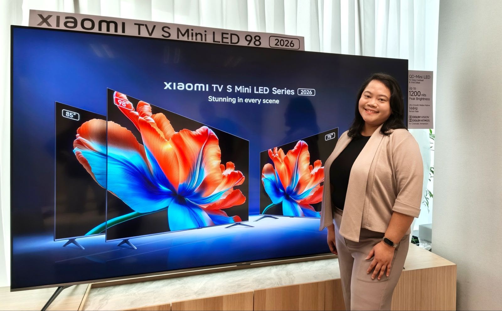 Xiaomi TV S Mini LED 2026 Tawarkan Visual Premium untuk Hiburan, Gaming, dan Produktivitas