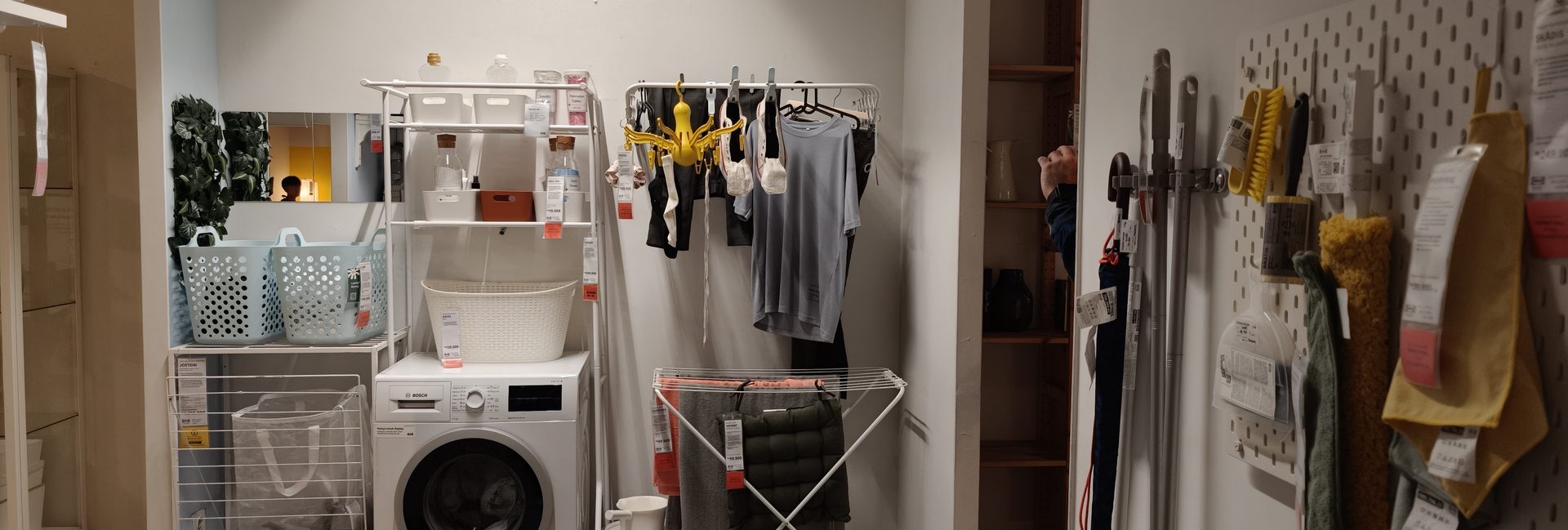 Penataan di Area Laundry, Foto: Dok. IKEA